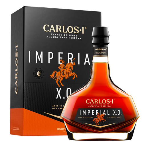 Carlos I Imperial X.O. brandy with gift box