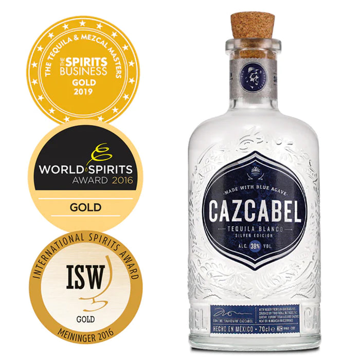 Awards of Cazcabel Blanco Tequila 