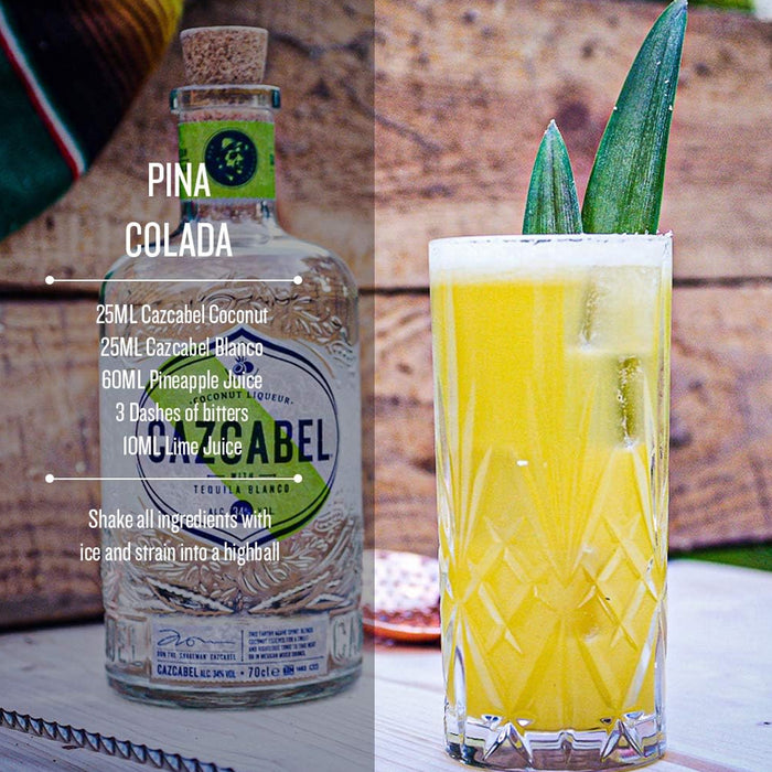 Pina Colada Cocktails With Tequila