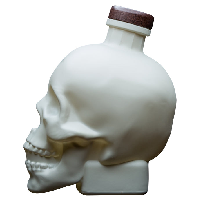 Side View Of Crystal Head Bone Vodka