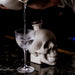 Pouring Crystal Head Bone Vodka Into A Glass