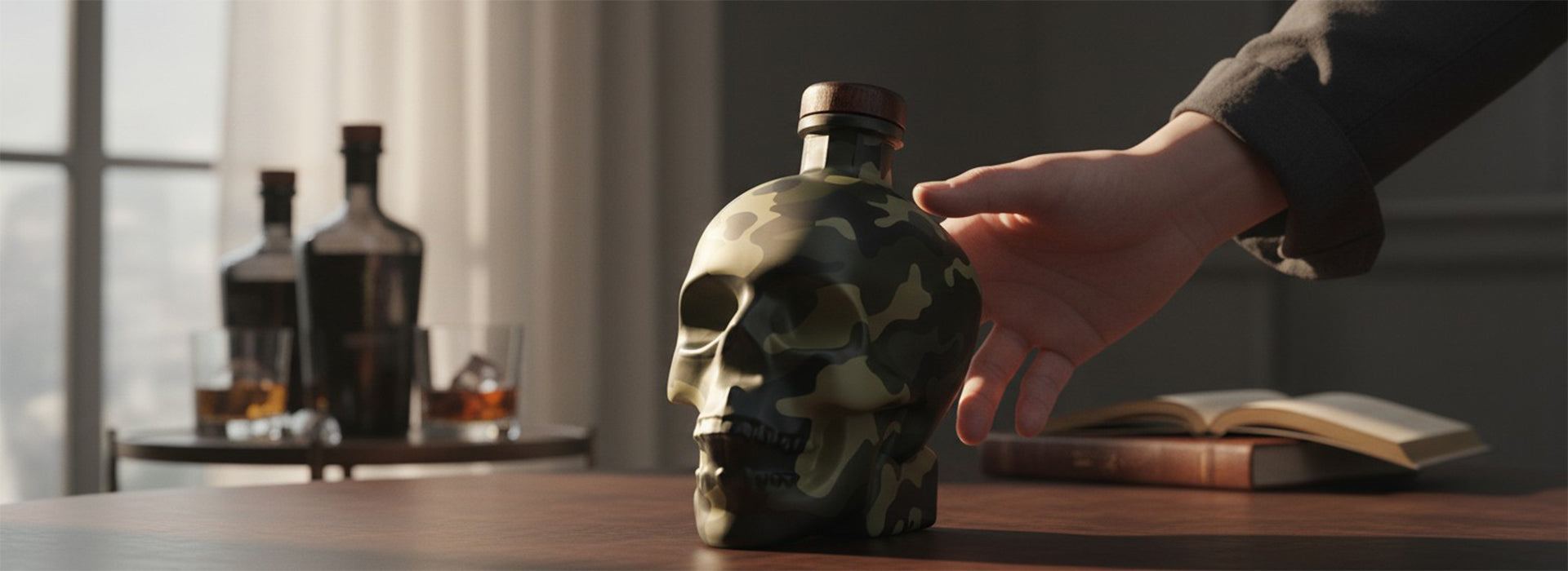 Crystal Head Limited Edition Camo