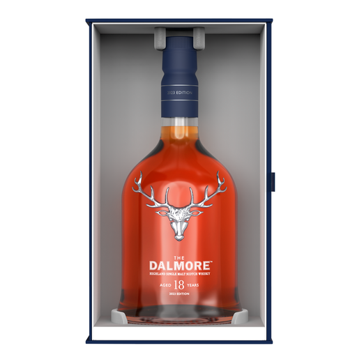 Dalmore 18 Year Old Single Malt Whisky Gift Boxed Open