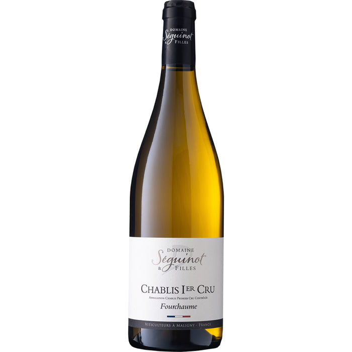 Domaine Daniel Seguinot Chablis 1er Cru Fourchaume AOP Chablis on a white background