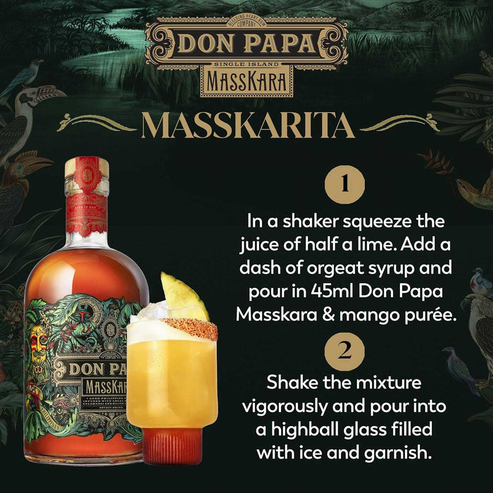 Don Papa Masskara Rum Cocktail Recipe