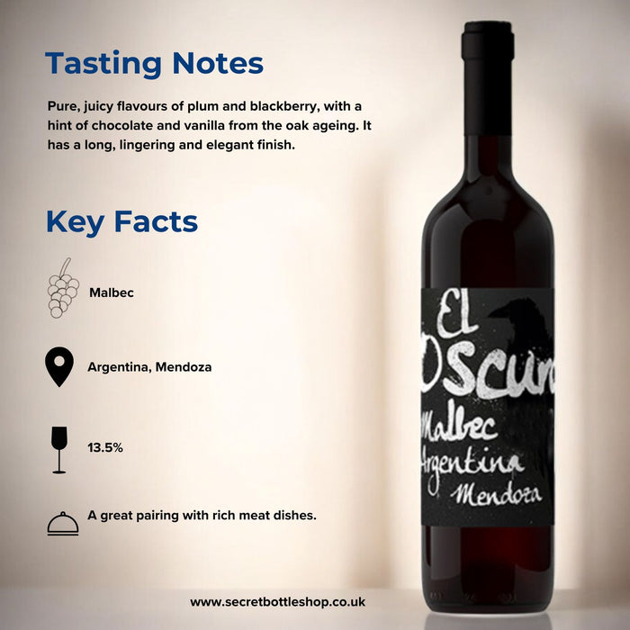 El Oscuro Malbec Tasting Notes