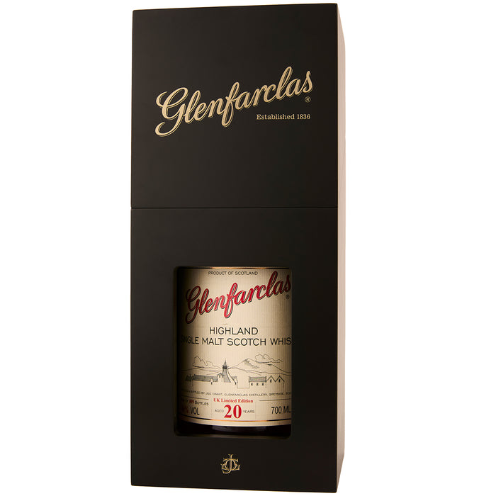 Glenfarclas 20 Year Old UK Limited Edition Single Malt Whisky In Gift Box