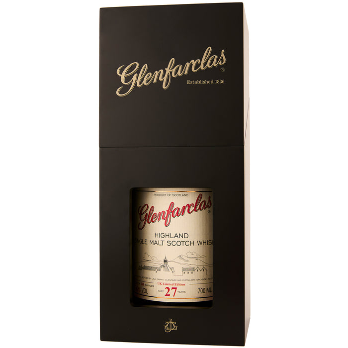 Glenfarclas 27 Year Old UK Limited Edition Single Malt Whisky In Gift Box