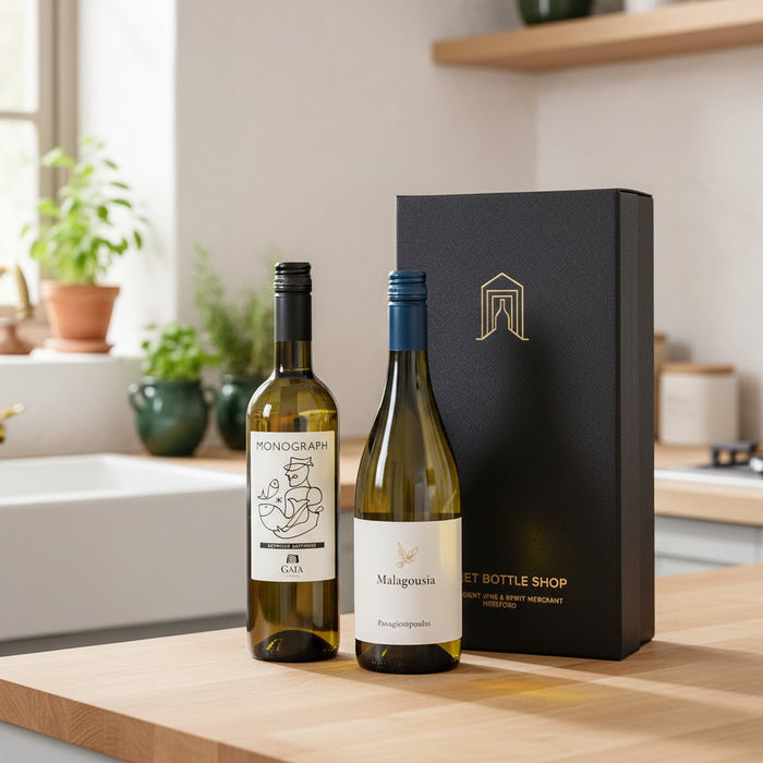 Greek White Wine Discovery-Duo Gift Boxed