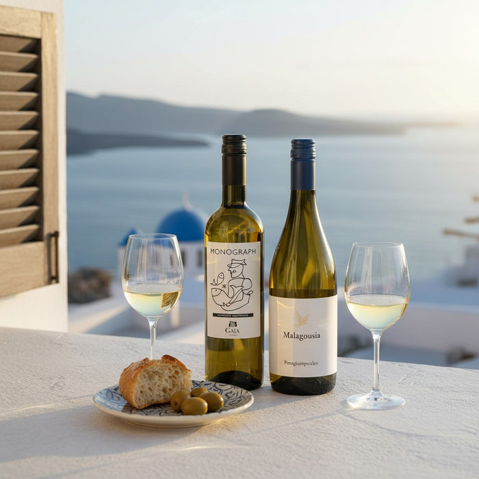 Greek White Wine Discovery Duo