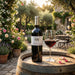 Hacienda Araucano Alka Organic Carmenere in a courtyard garden