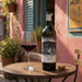 Jose Zuccardi Mendoza Malbec in a cafe.