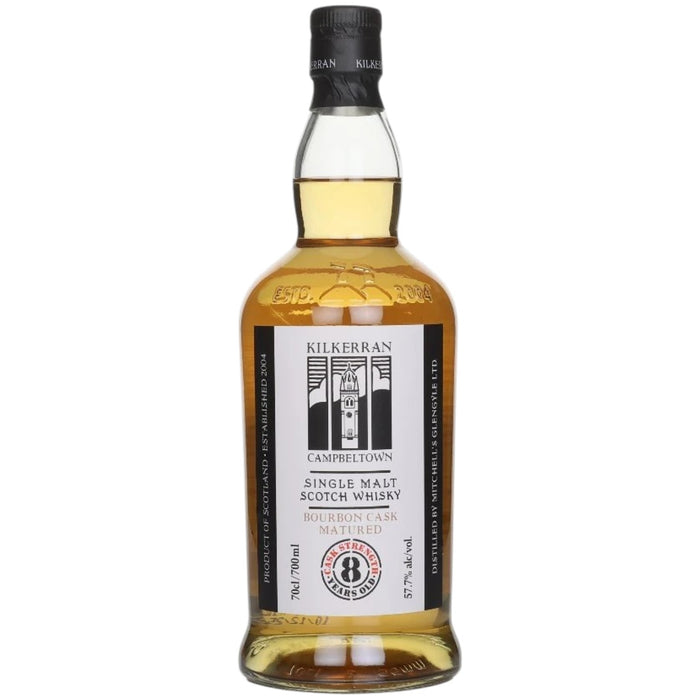 Kilkerran 8 Year Old Bourbon Cask Strength Campbeltown Single Malt Whisky