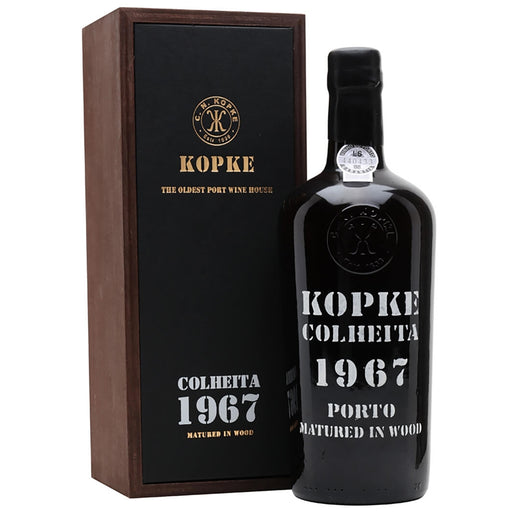 Kopke Colheita Port 1967 75cl In Wooden Gift Box
