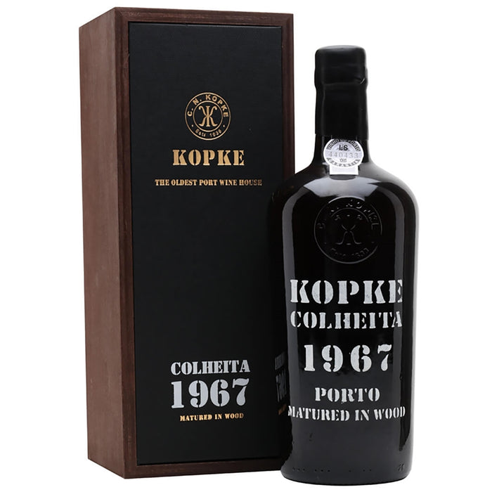 Kopke Colheita Port 1967 75cl In Wooden Gift Box