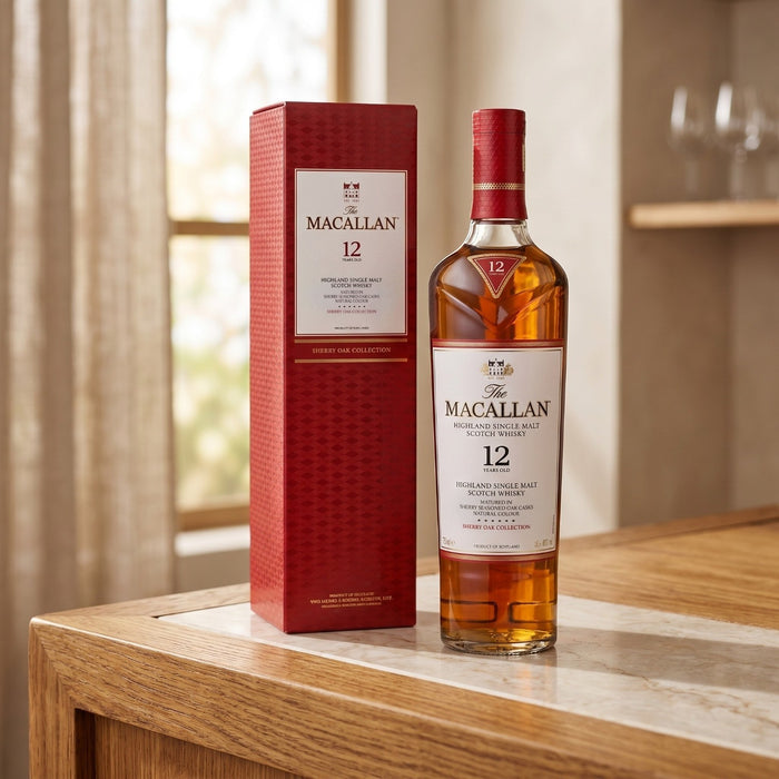 Macallan 12 Year Old Sherry Oak Cask Whisky 70cl