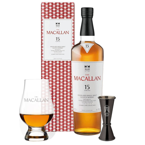 Macallan 15 Year Old Whisky Glass & Jigger Set