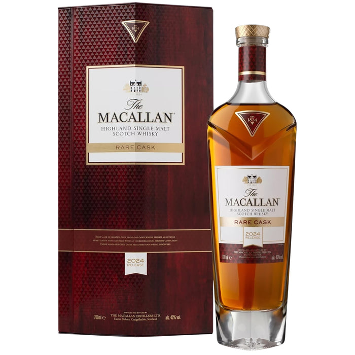 Macallan Rare Cask 2024 Release Whisky Gift Boxed