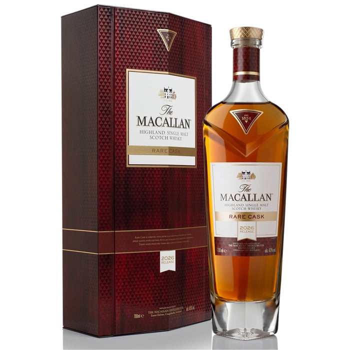 Macallan Rare Cask 2026 Release Whisky In Luxury Gift Box