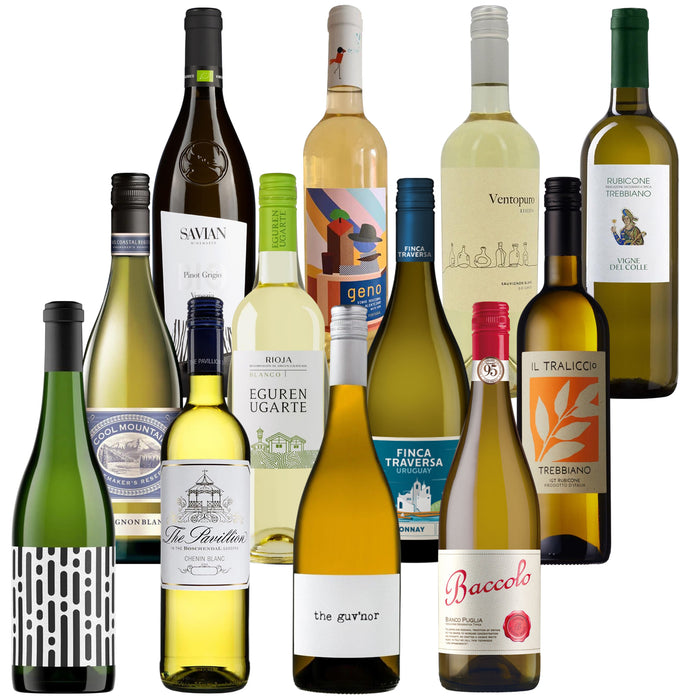 Mixed White Wine Case Of 12 Bottles