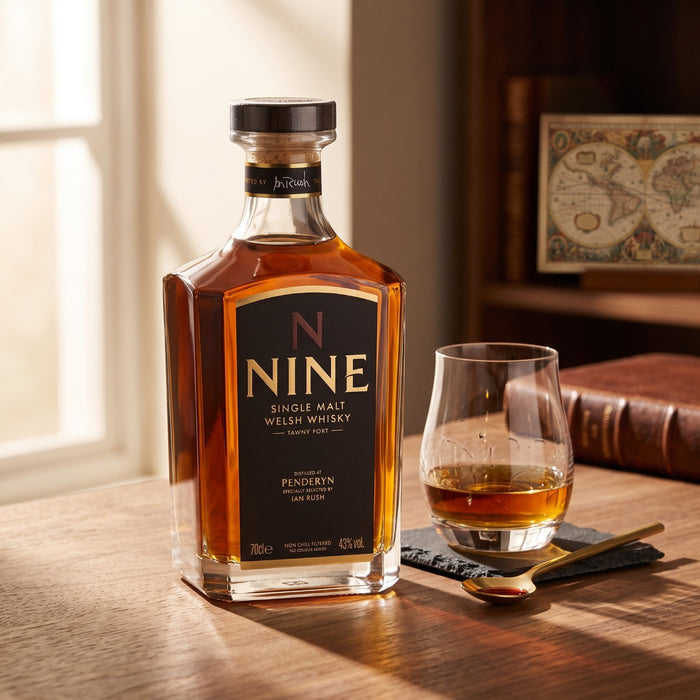 Penderyn NINE Ian Rush 9 Year Old Single Malt Welsh Whisky