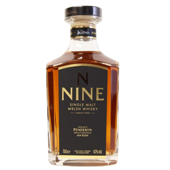 Penderyn NINE Ian Rush 9 Year Old Single Malt Welsh Whisky 70cl