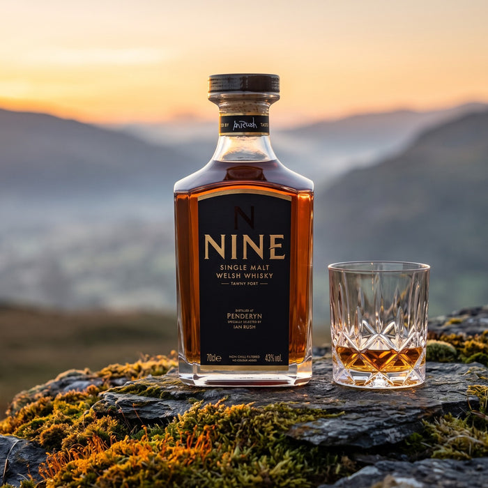 Penderyn NINE Ian Rush 9 Year Old Single Malt Welsh Whisky