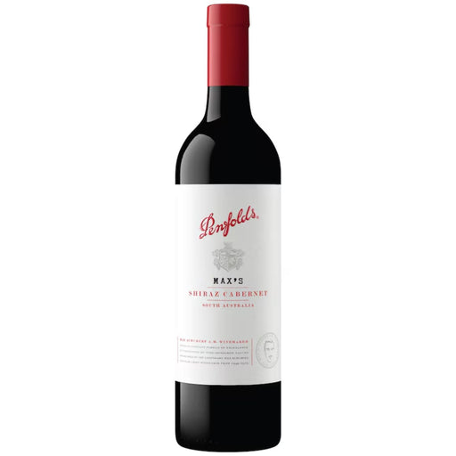Penfolds Max's Cabernet Sauvignon wine bottle on a white background