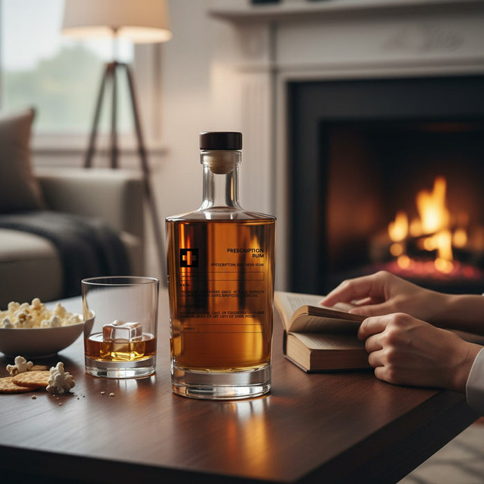 Novelty Personalised Engraved Prescription Rum