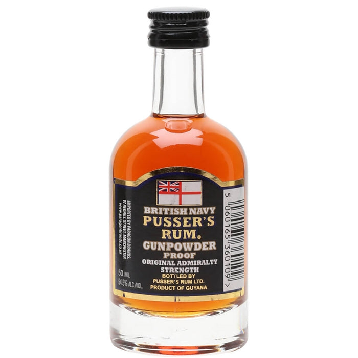 Pusser's Gunpowder Proof Rum Miniature 5cl