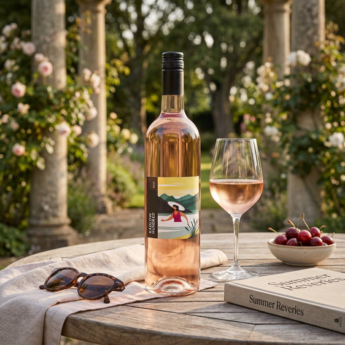 Radlow Hundred English Rose Wine 75cl