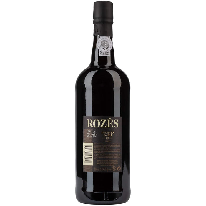 Rozes 10 Year Old Tawny Port Back