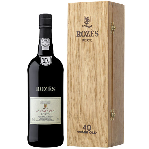 Rozes 40 Year Old Tawny Port In Wooden Gift Box