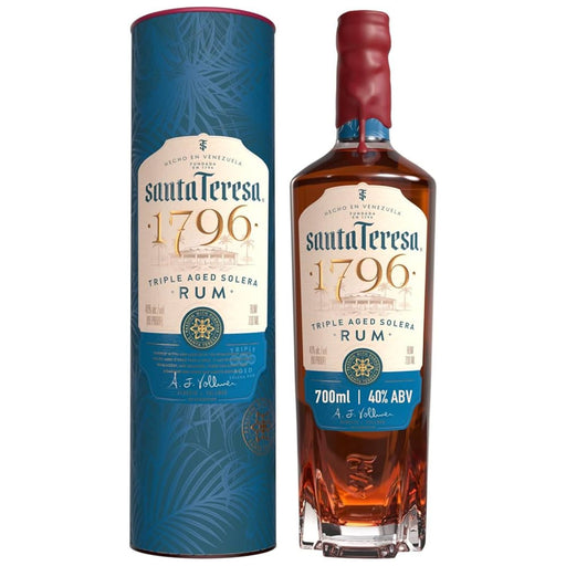 Santa Teresa 1796 Rum with gift tube