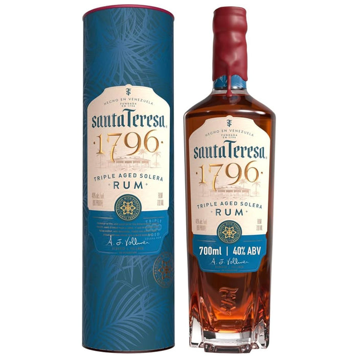 Santa Teresa 1796 Rum with gift tube