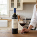 bottle of seghesio with a glass