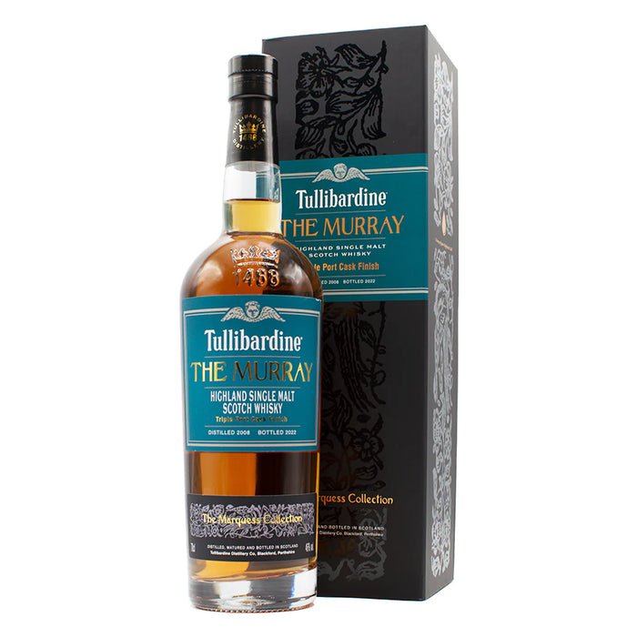 Tullibardine The Murray Triple Port Cask Finish Whisky Gift Boxed
