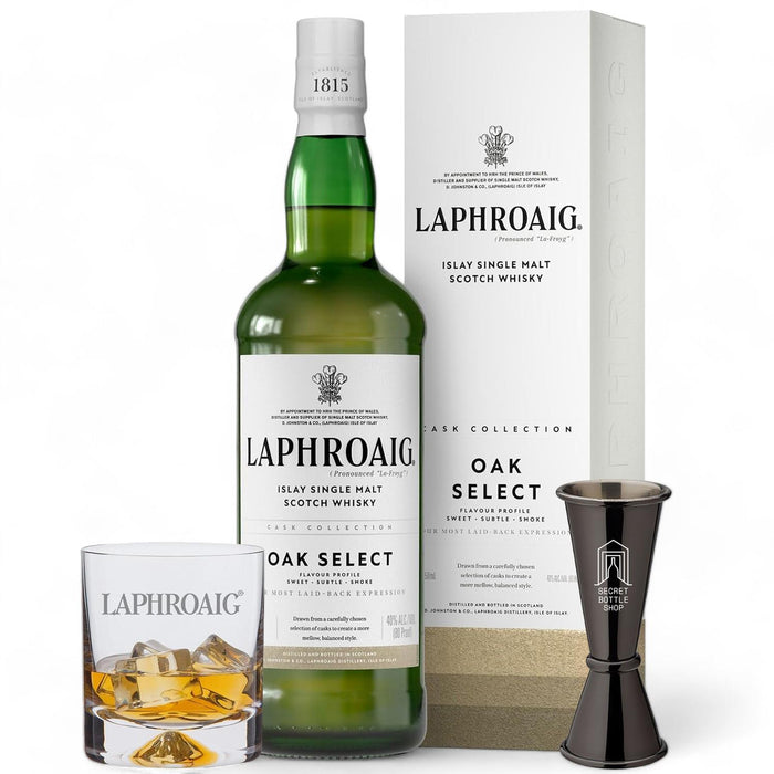 Laphroaig Oak Select Whisky Glass & Jigger Gift Set