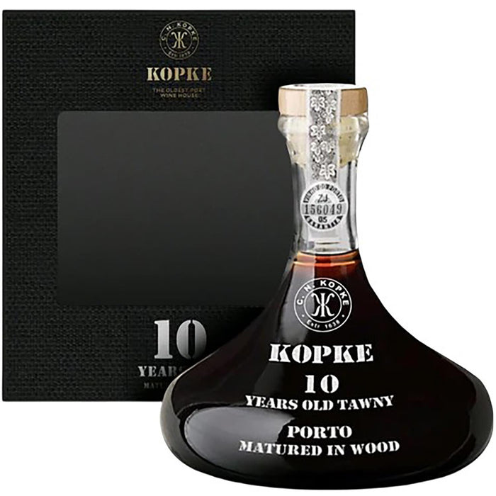 Kopke 10 Year Old Tawny Port Decanter In Gift Box