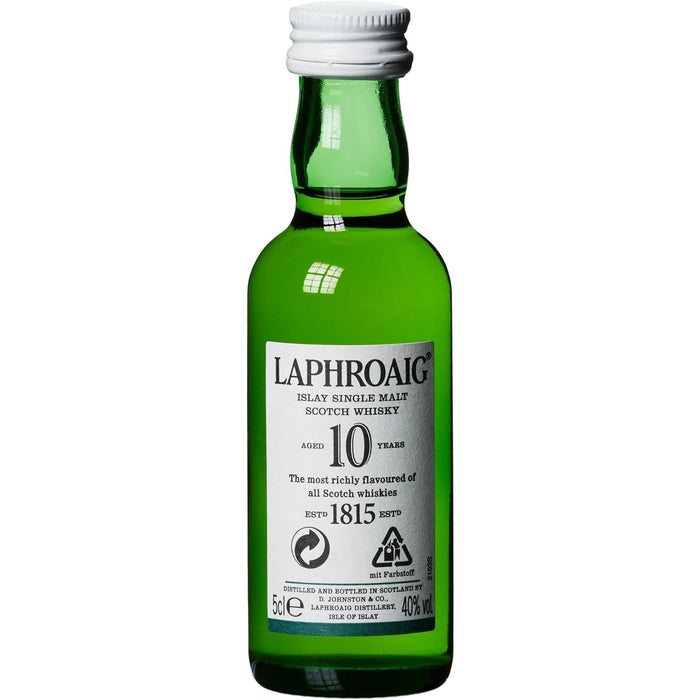 Laphroaig 10 Year Old Whisky Miniature