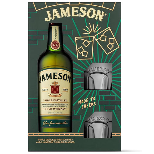 Jameson Irish Whisky Two Glass Gift Pack