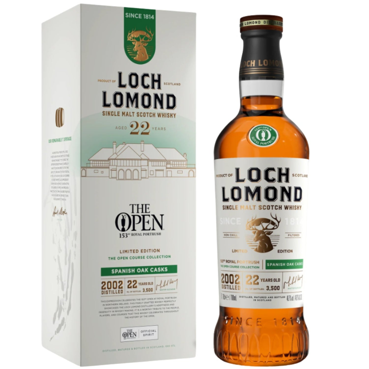 LOCH LOMOND 25年 シングルモルトウイスキー Loch Lomond The Open Course Collection 2025 Whisky | Next Day Delivery