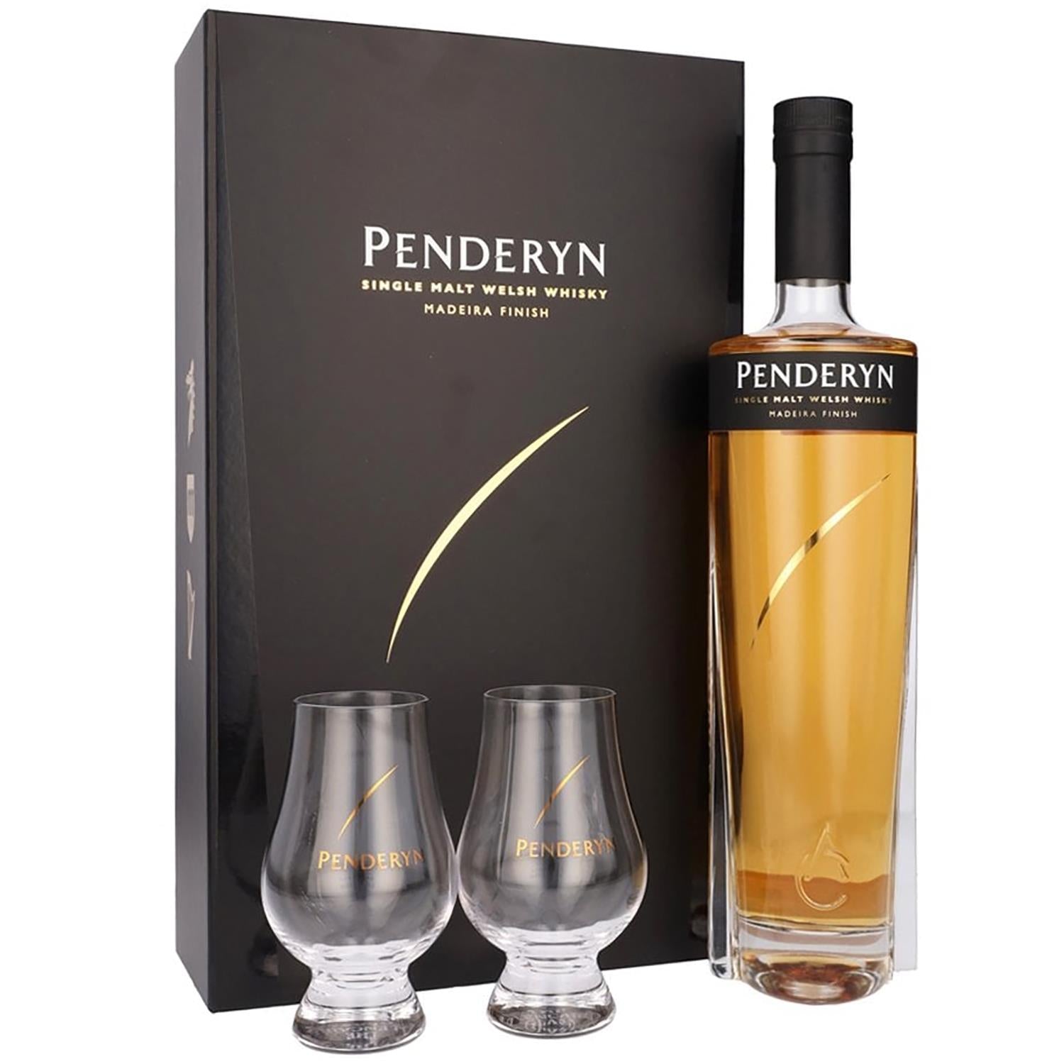 Penderyn Madeira Whisky 2 Glass Gift Set | Next Day Delivery