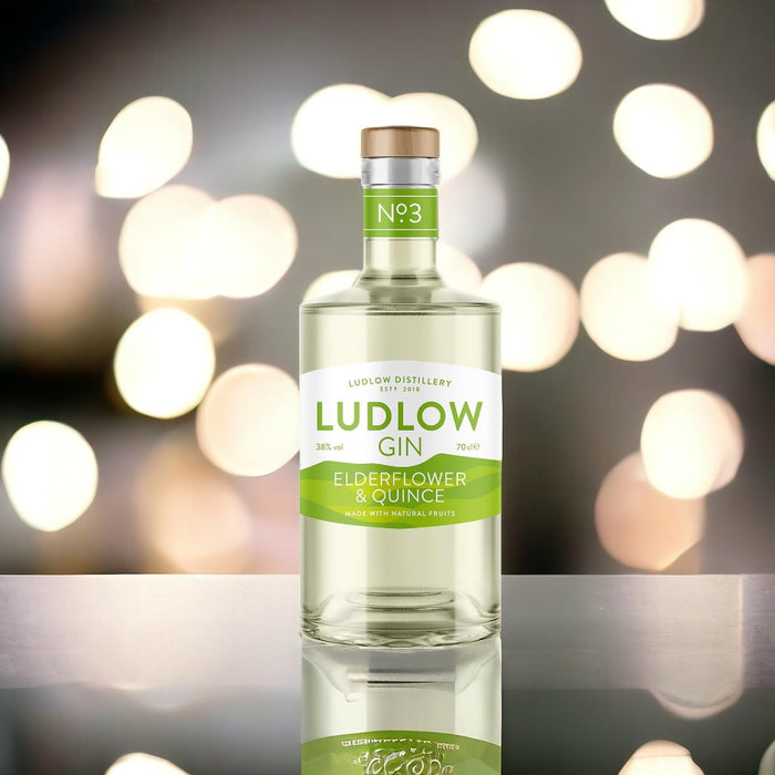 Ludlow Elderflower & Quince Gin 70cl