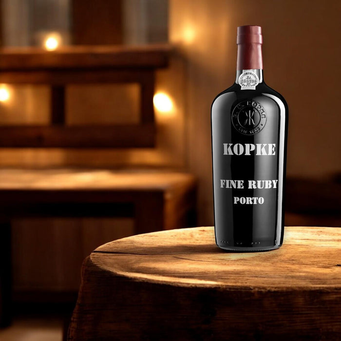 Bottle Of Kopke Fine Ruby Port With Friends