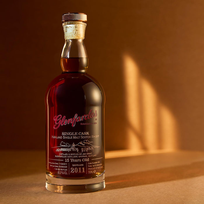 Glenfarclas Decanter Series 5th Release - 15 Year Old 105 British Proof Whisky 70cl