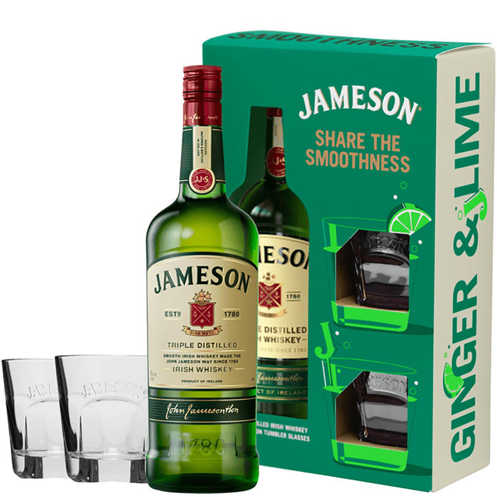 Jameson Irish Whisky Two Glass Gift Pack