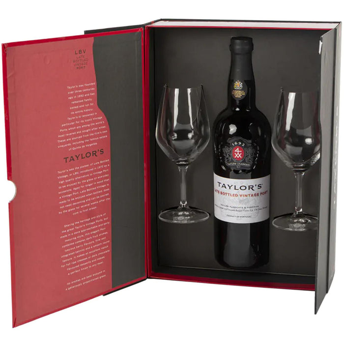 Taylors LBV Port & 2 Glass Gift Set