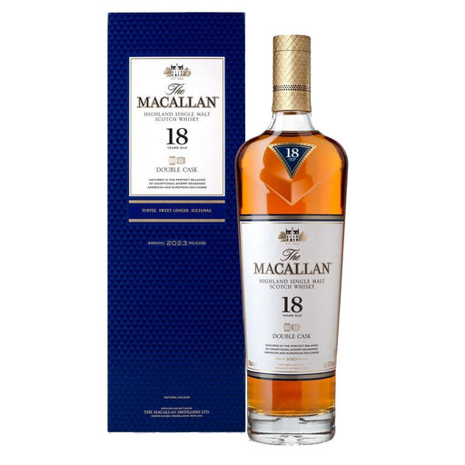 Macallan 18 Year Old Double Cask Whisky 2023 70cl