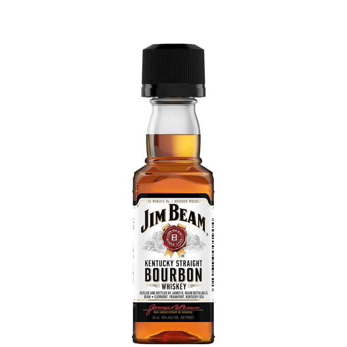 Bourbon Miniature Trio, Jim Beam, Maker's Mark & Woodford Reserve 3 x 5cl